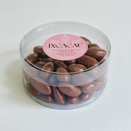 Almendras cubiertas con chocolate de leche x 180g