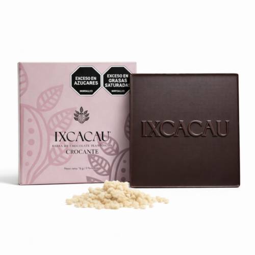 Barra de turrón de chocolate con crocante 75g
