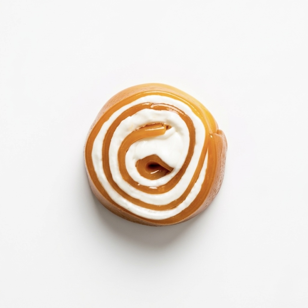Escargots de caramelo y nougat