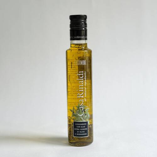 Aceite de oliva condimentado con Romero - Casa Rinaldi 250ml