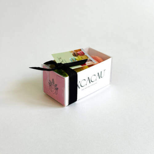 Macarons caja x3 unidades