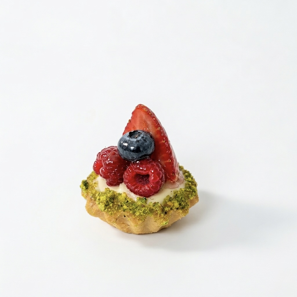 Mini pie de frutos del bosque