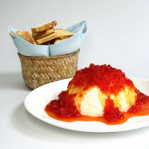 Queso con mermelada de pimentón 250g