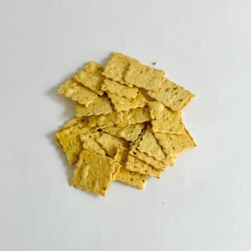 Tostaditas de romero y sal gruesa caja x 100g