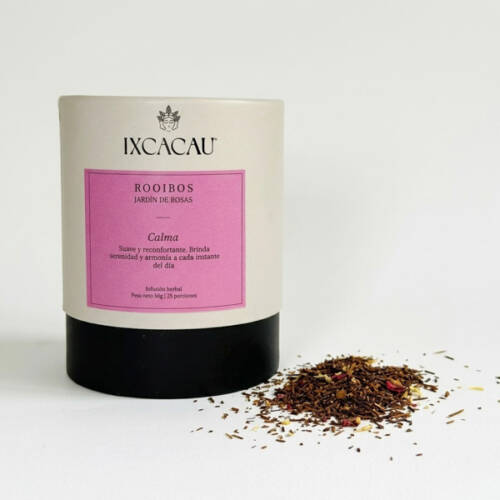Rooibos jardín de rosas tarro de 50g