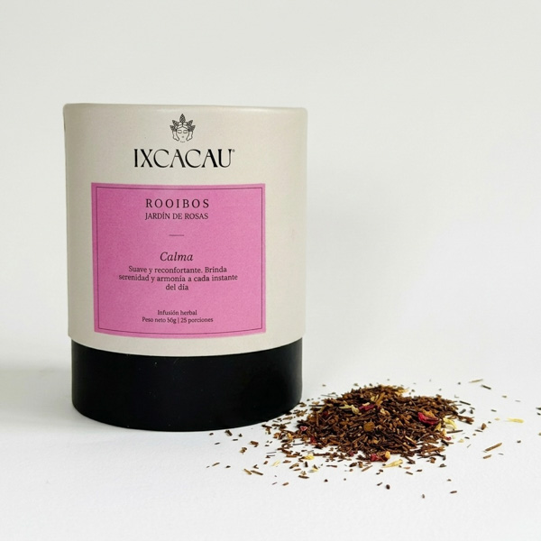 Rooibos jardín de rosas tarro de 50g