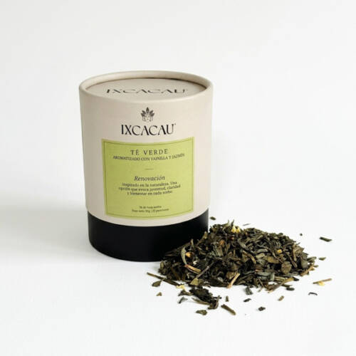 Te verde con vainilla y jazmín tarro de 50g