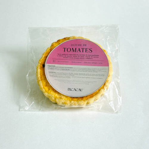 Quiche de tomates personal