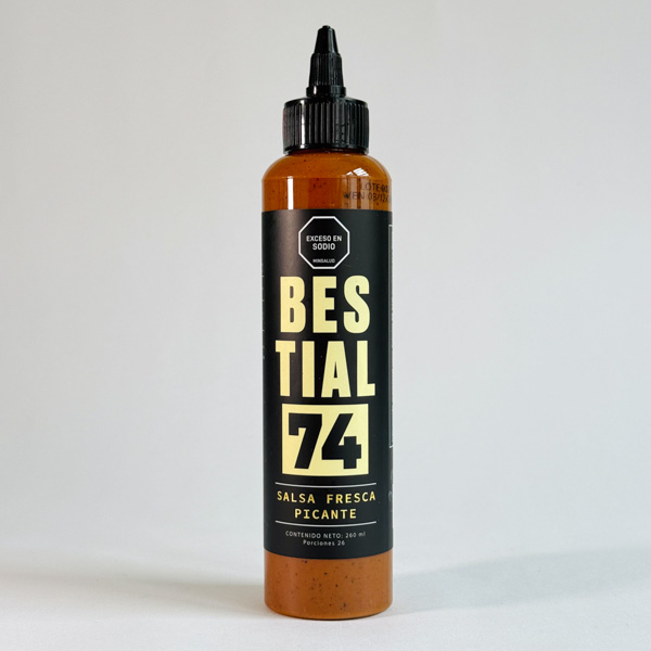 Salsa fresca picante - Bestial 250ml