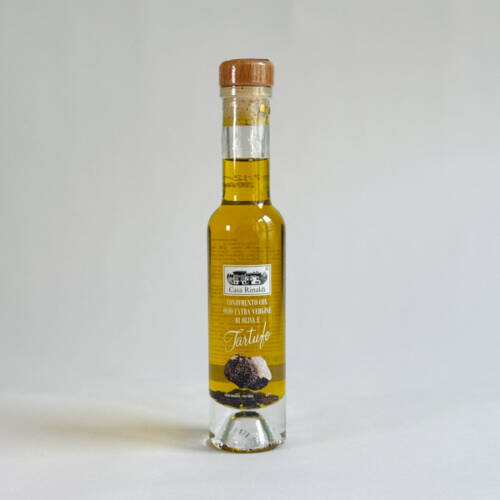 Condimento con aceite extra virgen de oliva y trufa - Casa Rinaldi 100ml